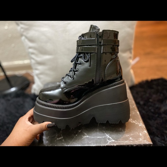 Demonia Slick Technopagan Boots | Poshmark